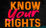 Know Your Rights Event